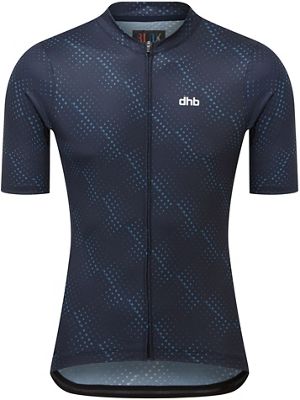 dhb Blok Short Sleeve Jersey - Glacier - Navy Blazer - XL, Navy Blazer